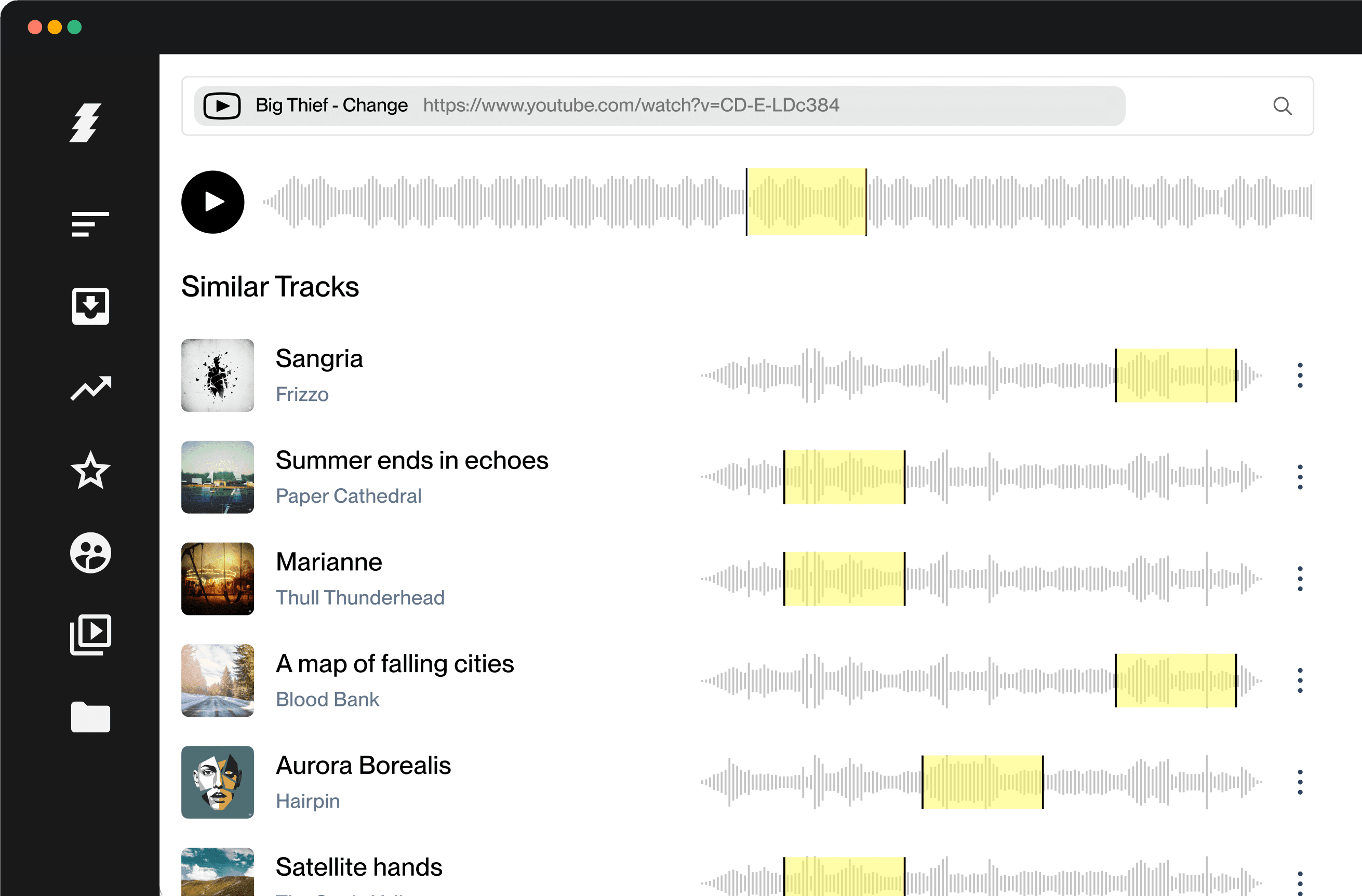 Pitch the perfect track – Find music faster